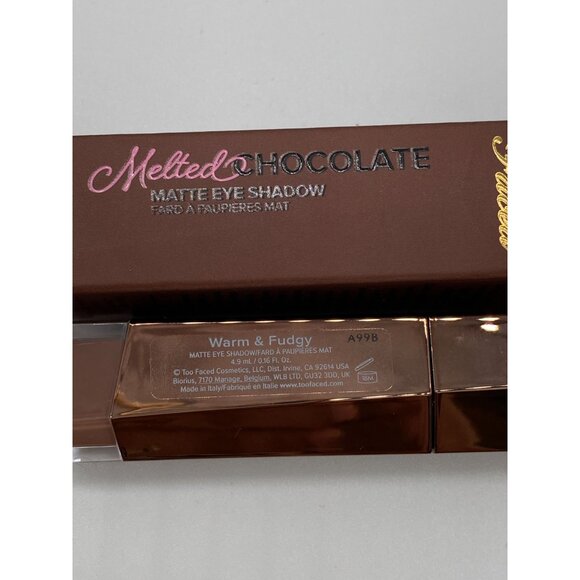 Too Faced Melted Chocolate Matte Eyeshadow - Warm & Fudgy - 0.16 Oz - Picture 7 of 8